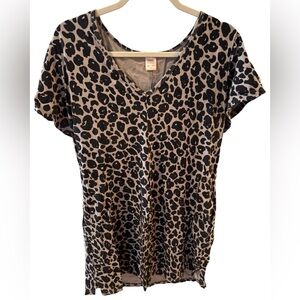 Smash & Tess Mini Animal Print Dress